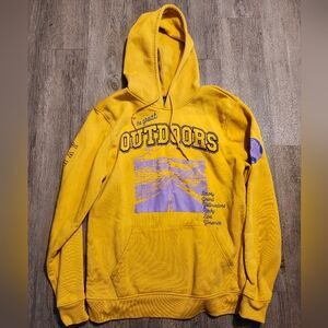 Trademark Brooklyn Cloth Outdoors Graphic Hoodie Pullover Sweatshirt L